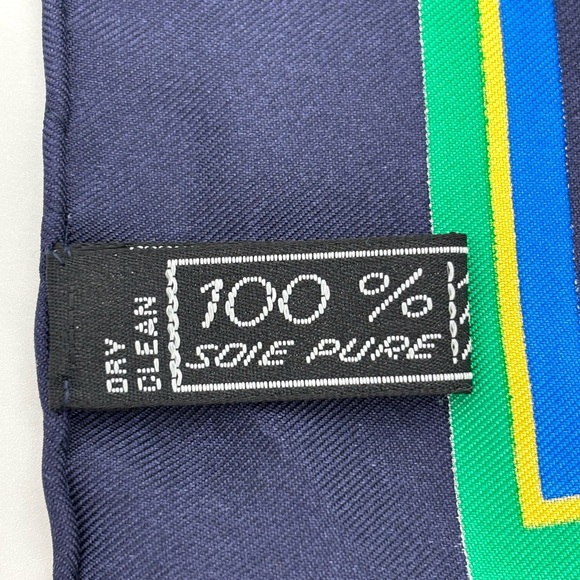 Celine Vintage Paris Jacquard Silk Scarf - Picture 4 of 5